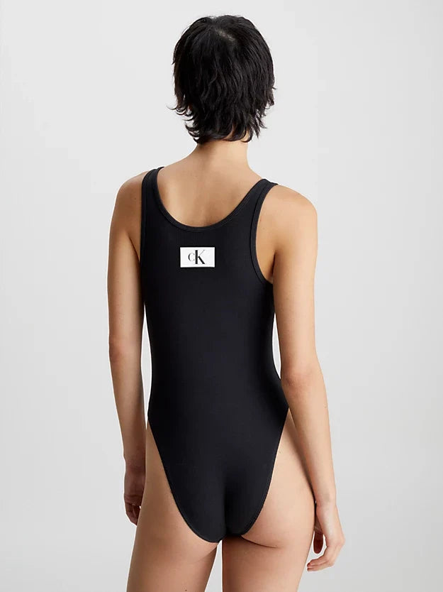 Calvin Klein | CK96 Ribbed Cotton Bodysuit
