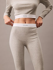 Calvin Klein | Modern Rib Lounge Leggings | Grey Heather