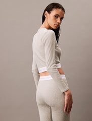 Calvin Klein | Modern Rib Lounge Leggings | Grey Heather