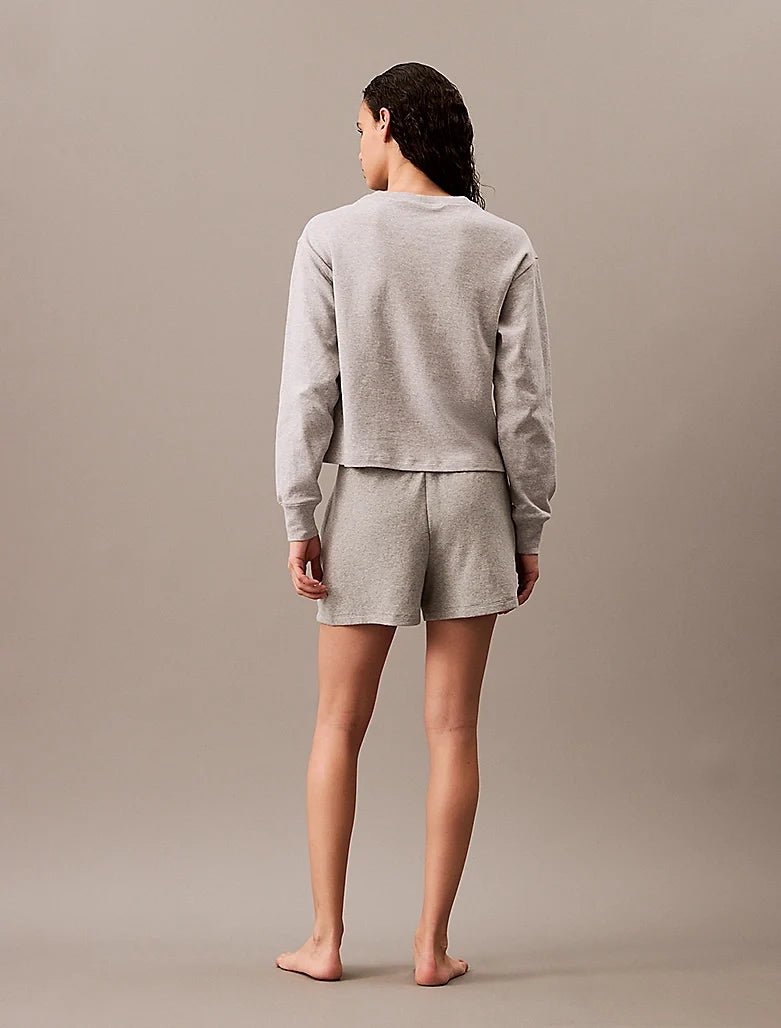 Calvin Klein | Modern Terry Lounge Shorts | Grey Heather