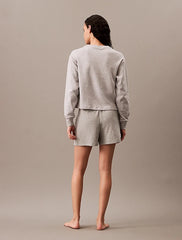 Calvin Klein | Modern Terry Lounge Shorts | Grey Heather