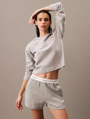 Calvin Klein | Modern Terry Lounge Shorts | Grey Heather
