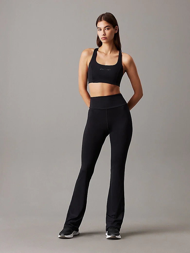 Calvin Klein | Medium Impact Sports Bra | Black Beauty