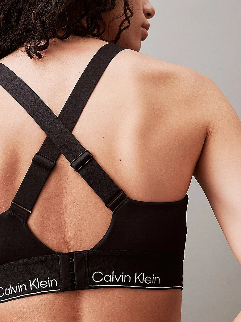 Calvin Klein | High Impact Sports Bra | Black Beauty
