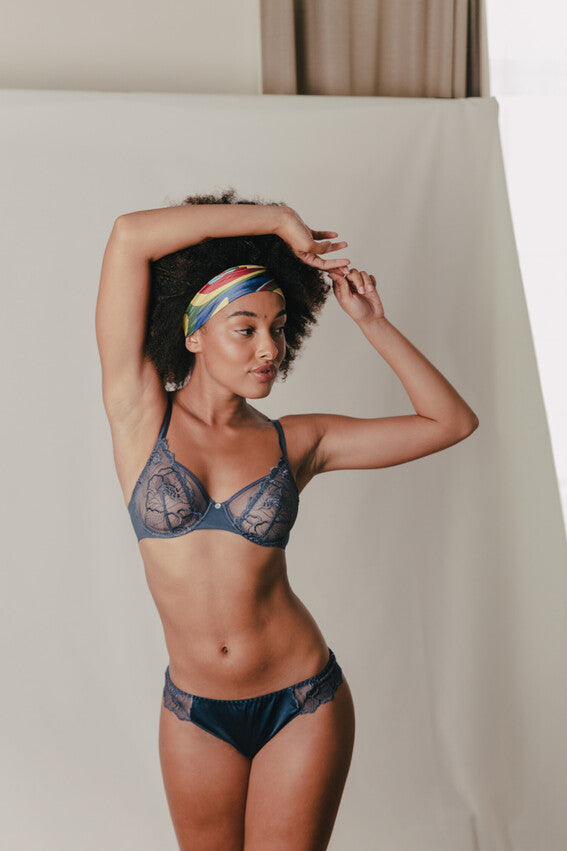 Maison Lejaby | Flora Classic Underwire | Blue