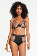 Maison Lejaby | Nufit Garden High Waisted | Black