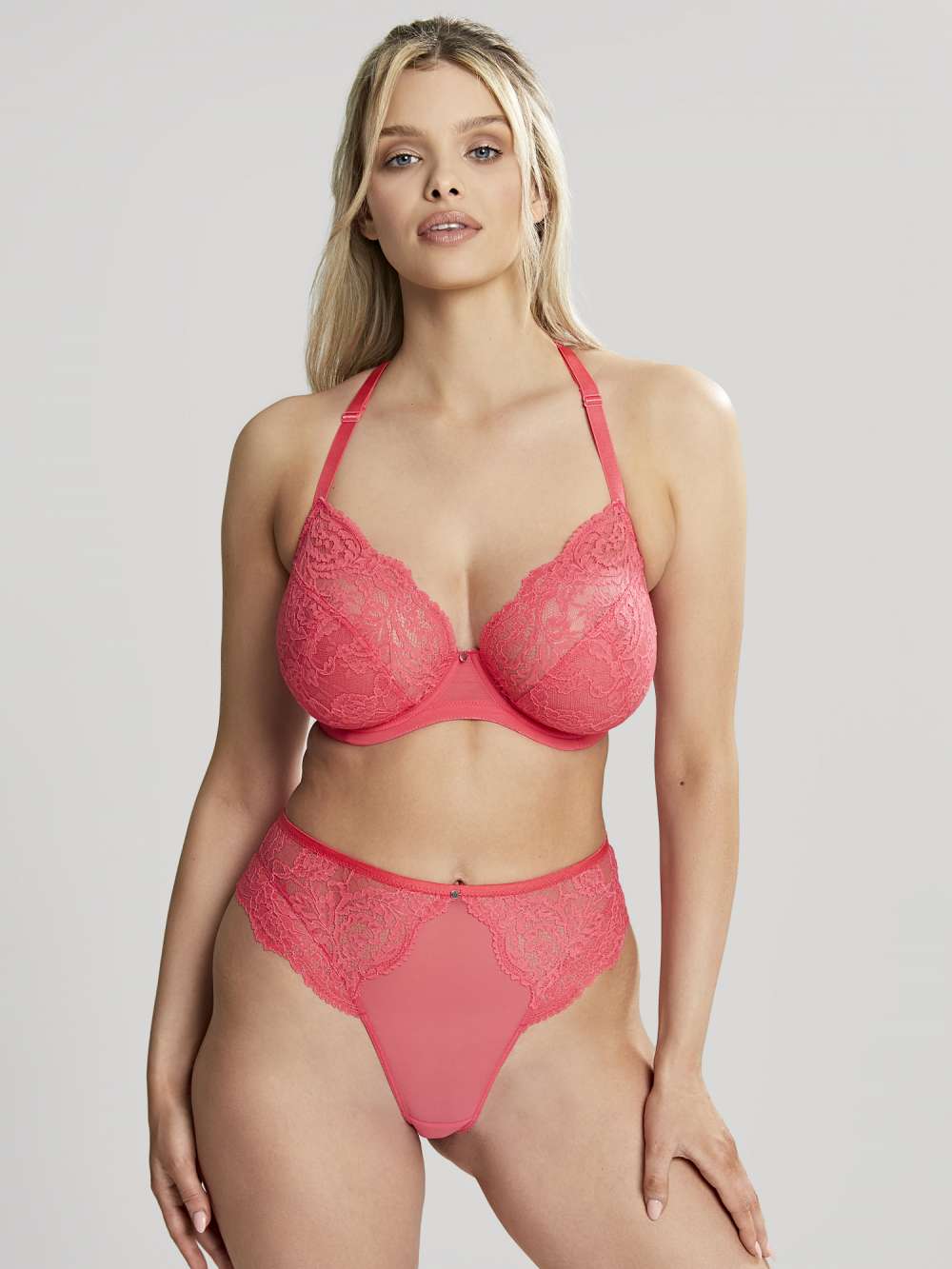 Cleo | Addison High Waist Pant | Pink