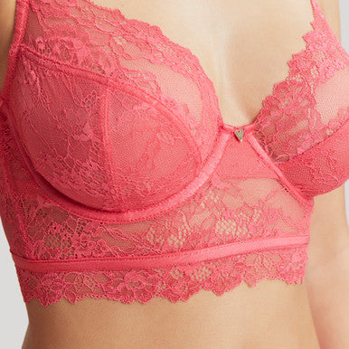 Cleo | Selena Longline Plunge | Paradise Pink
