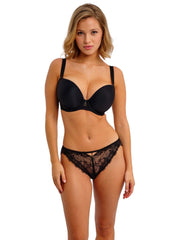 Freya | Fascinate Moulded Plunge Bra | Black