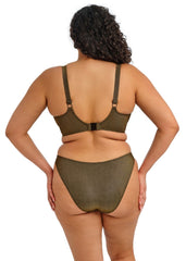 Elomi | Sunset Shimmer High Leg Bikini Brief | Gold Rush