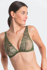 Maison Lejaby | SIN Triangle Bra | Green