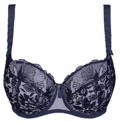 EMPREINTE | Agathe Low Neck Bra | Navy