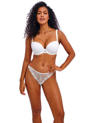 Freya | Fascinate Thong | White