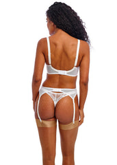 Freya | Fascinate Suspender | White
