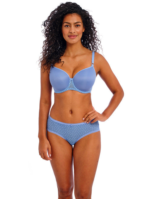 Freya | Starlight T Shirt Bra | Cornflour