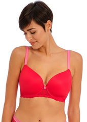 Freya | Offbeat Moulded Demi | Chilli Red