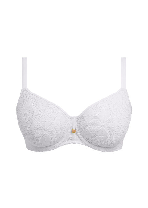 Freya | Nomad Nights Sweetheart Bikini Top | White