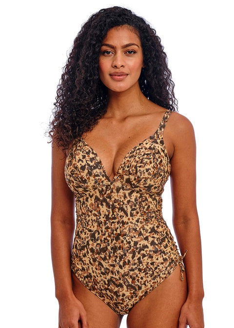 Freya | Arizona Wave Non-Wired Swimsuit | Dune