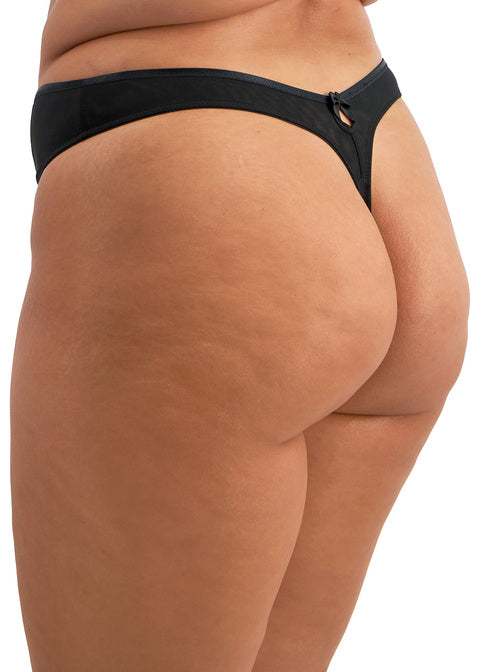 Elomi | Teagan Thong | Black / Almond
