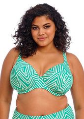 Elomi | Fiji Falls Plunge Bikini Top | Marine