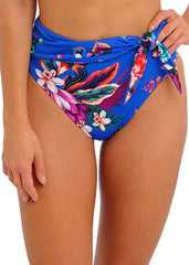 Fantasie | Halkidiki High Waist Bikini Brief | Blue