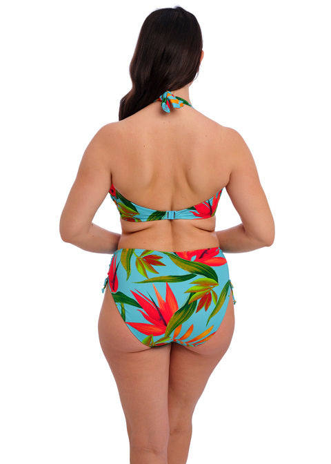 Fantasie | Pichola Twist Bandeau Bikini Top | Aqua