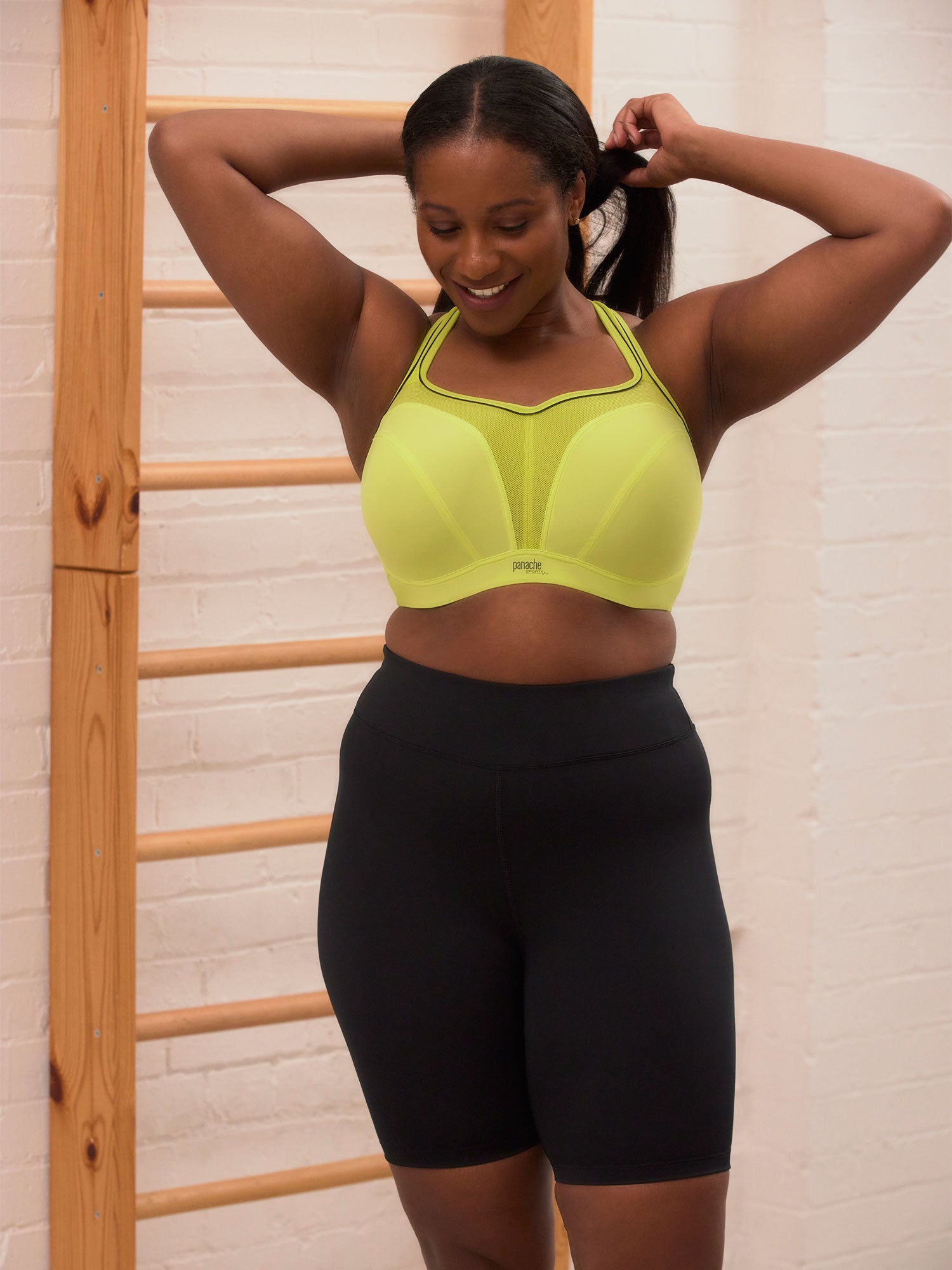 Panache | Wired Sports Bra | Lime Zest