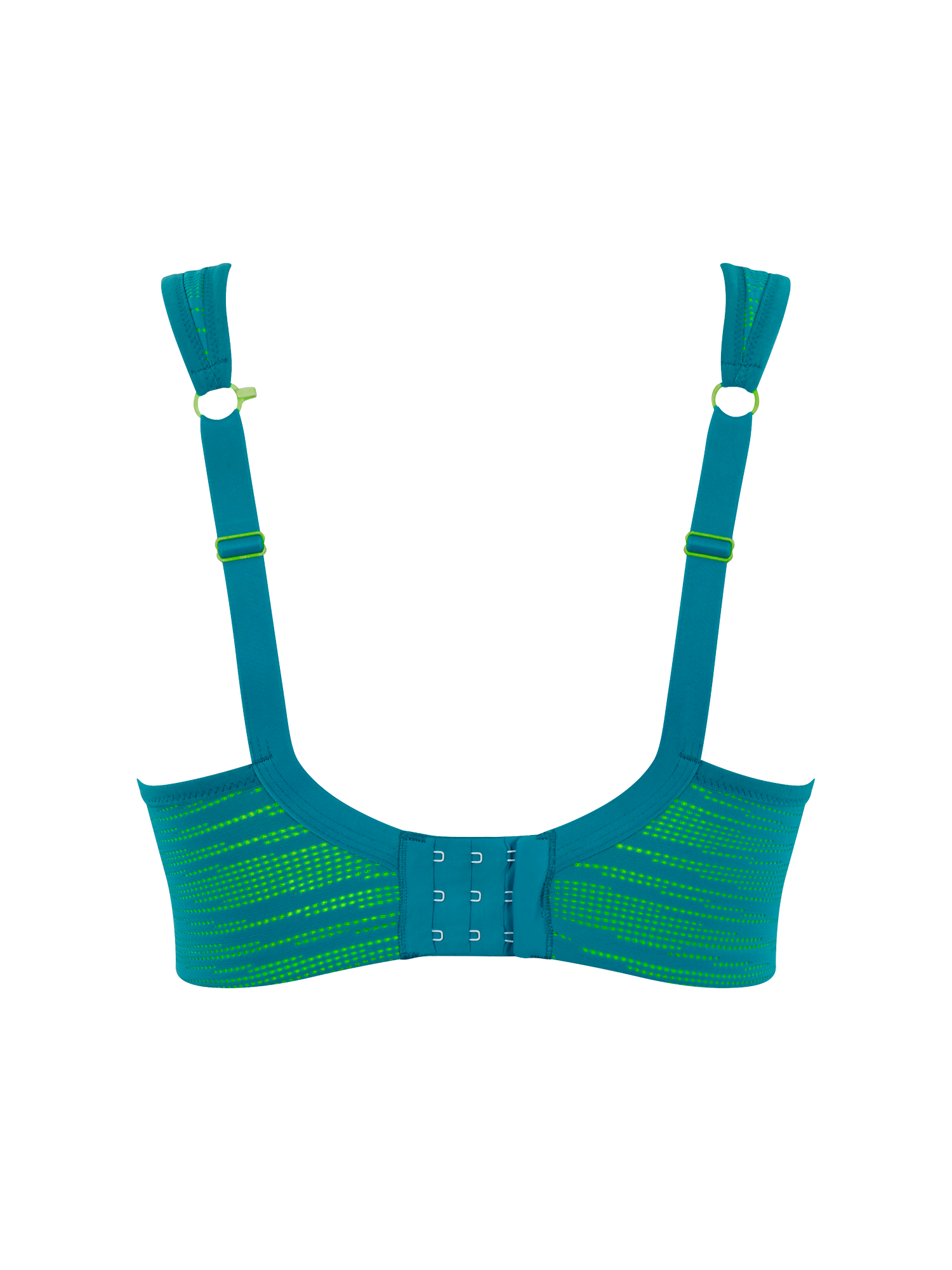 Panache | Wired Sports Bra | Teal / Lime