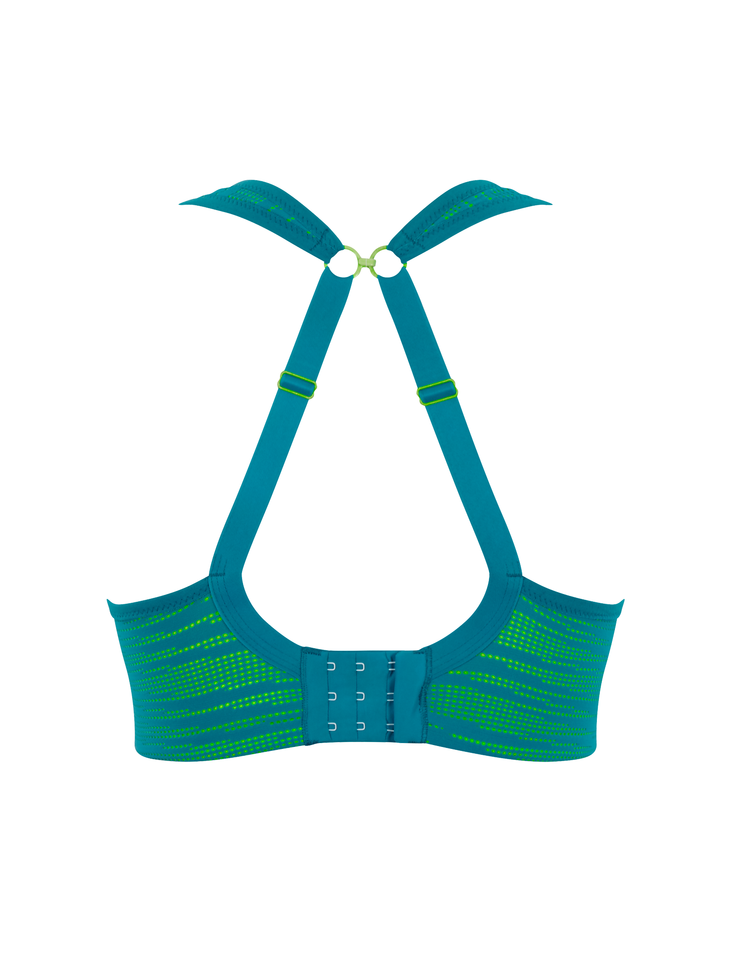 Panache | Wired Sports Bra | Teal / Lime