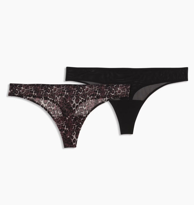 Puma | 2 Pack Animal Mesh Strings | Black Combo
