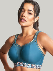 Panache | Non wired Sports | Teal Abstract Animal
