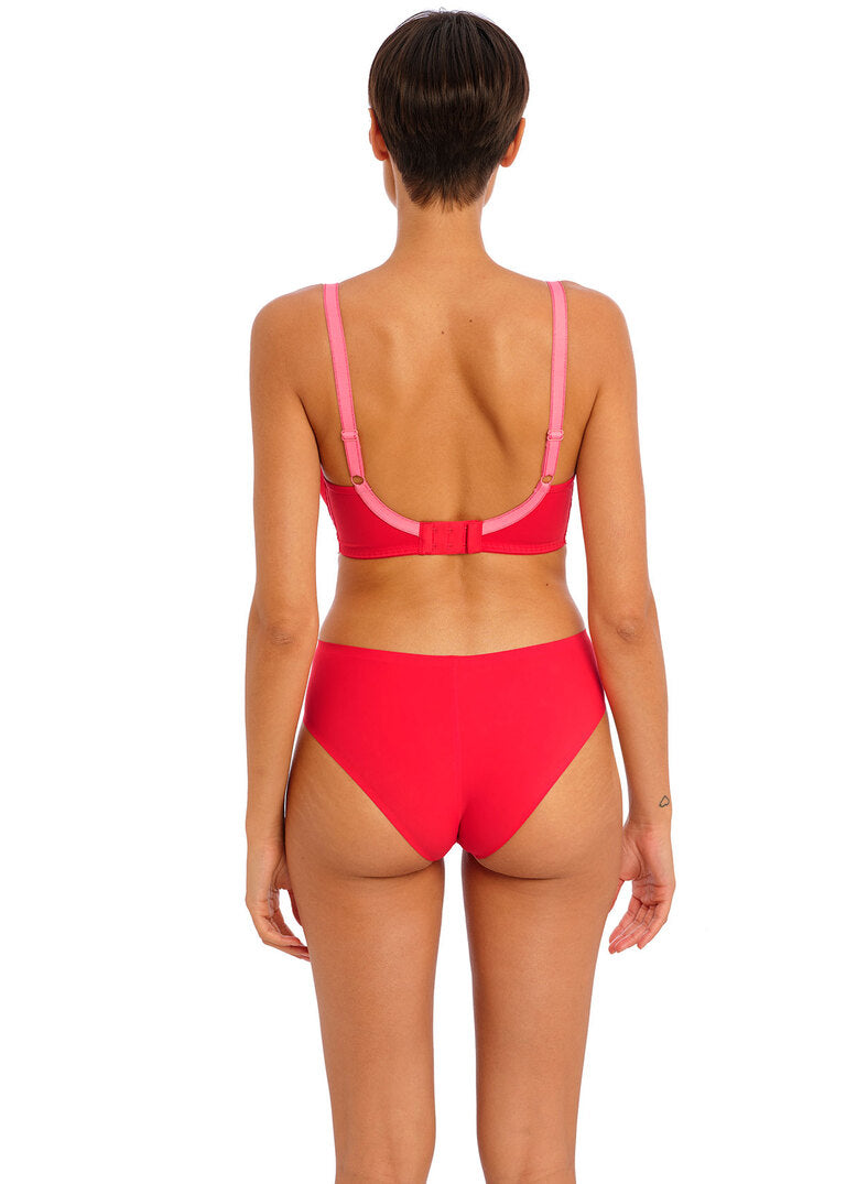 Freya | Offbeat Moulded Demi | Chilli Red