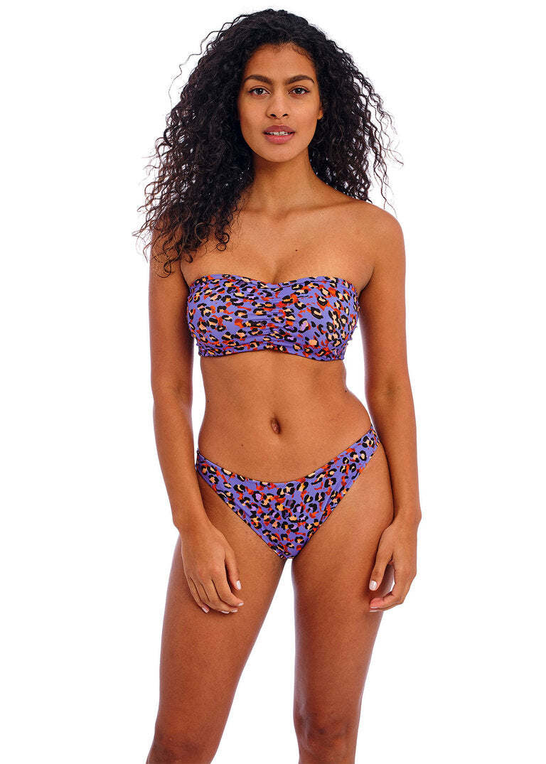 Freya | Santiago High Leg Bikini Brief | Leopard