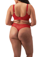 Elomi | Matilda Plunge Bra | Haute Red