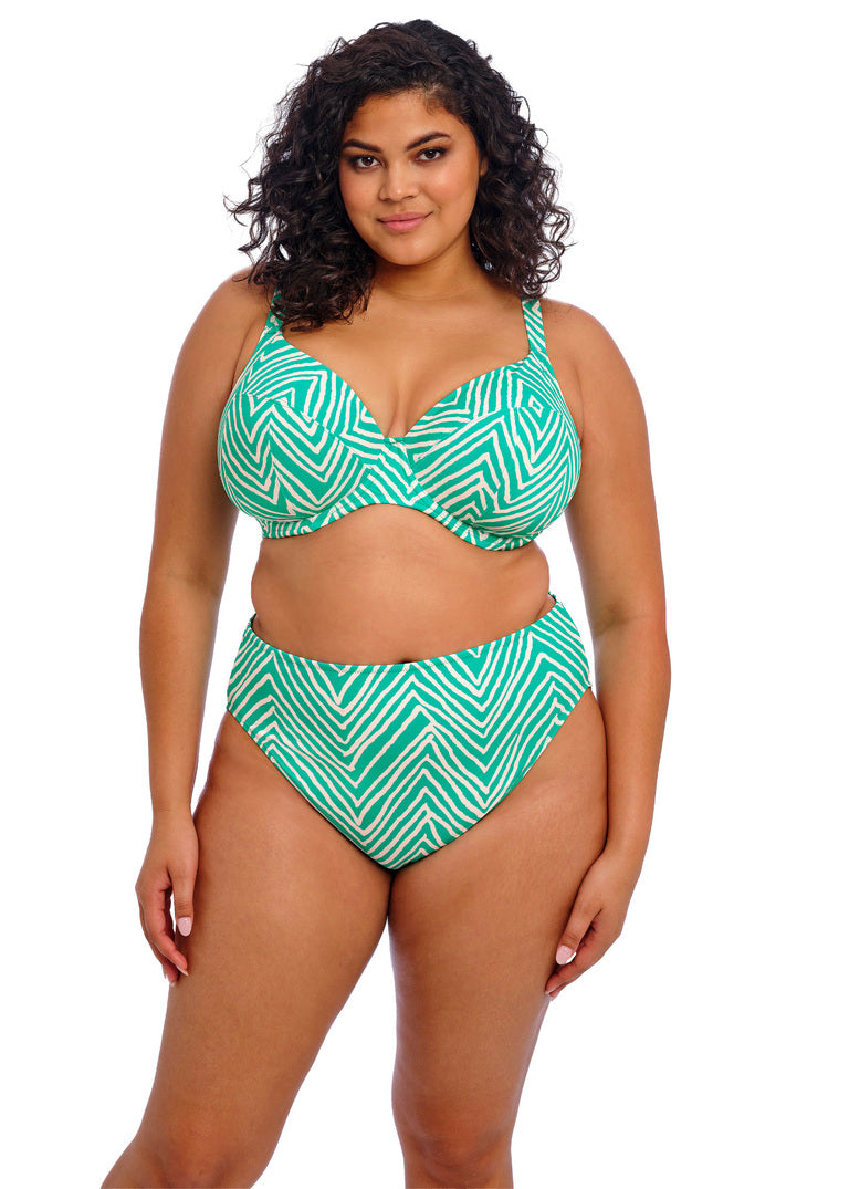 Elomi | Fiji Falls Mid Rise Brief | Marine