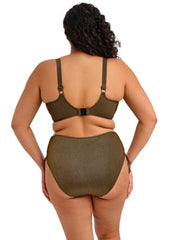 Elomi | Sunset Shimmer Adjustable Bikini Brief | Gold Rush