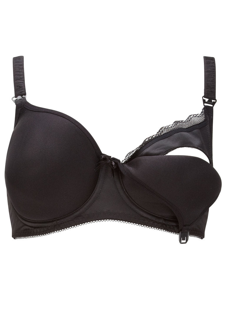 Freya | Pure Underwired Nursing | Black