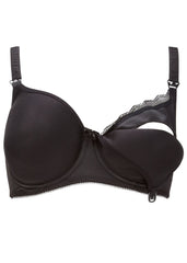 Freya | Pure Underwired Nursing | Black