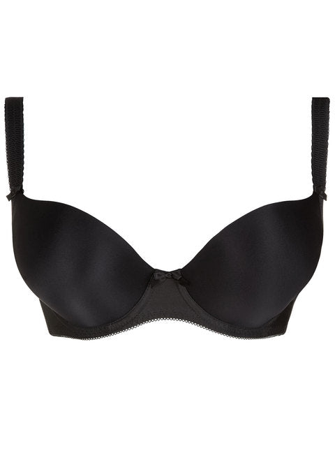 Freya | Deco Moulded Plunge T-Shirt Bra | Black