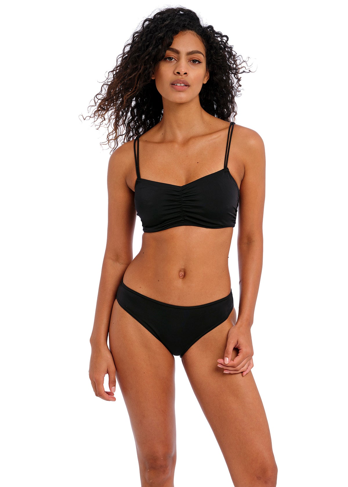 Freya | Jewel Cove Bralette | Black
