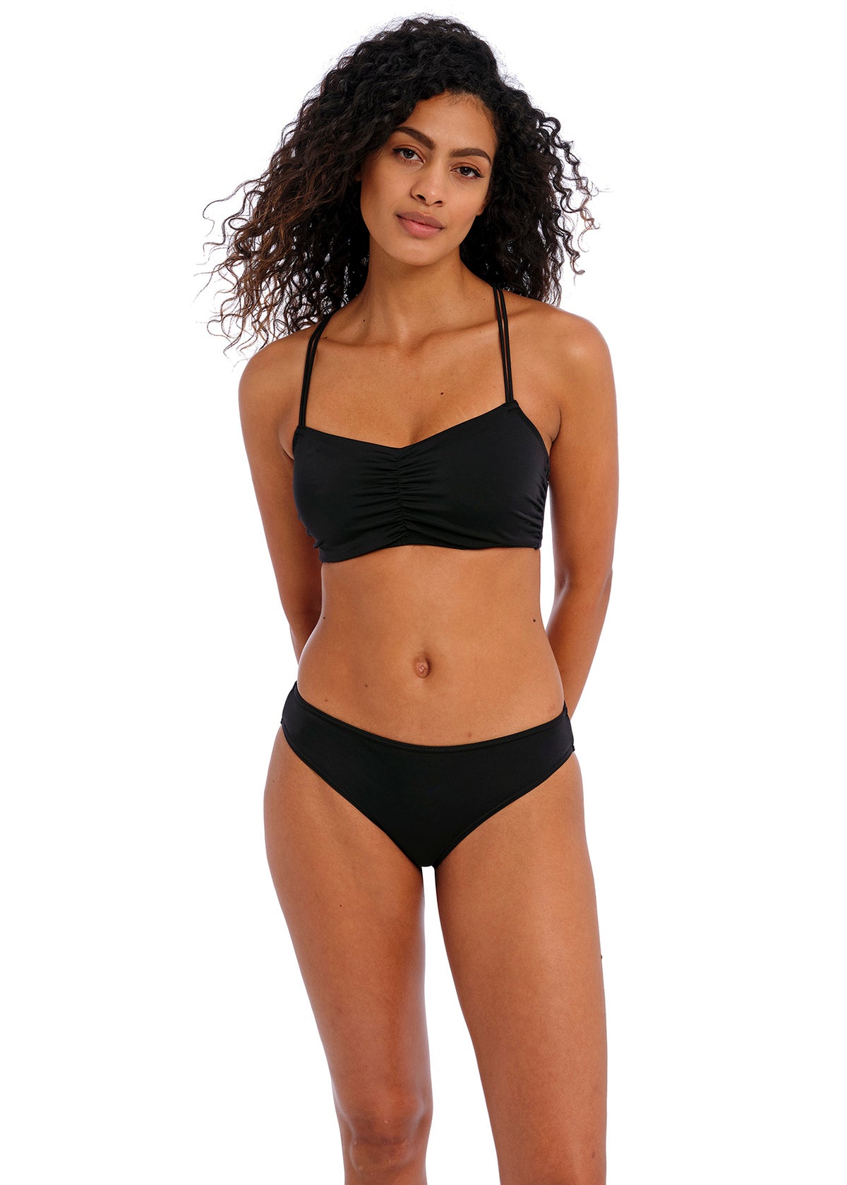 Freya | Jewel Cove Bralette | Black