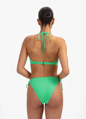 Beachlife | Moulded Halter Bikini Top | Spring Green