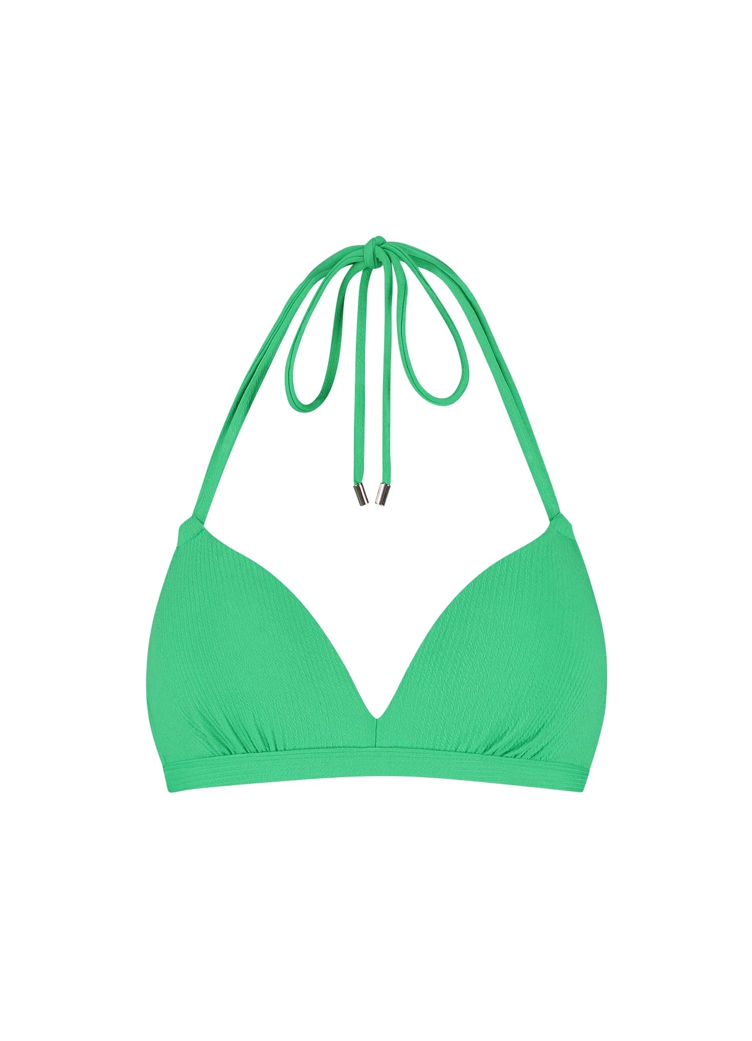 Beachlife | Moulded Halter Bikini Top | Spring Green