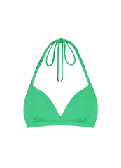 Beachlife | Moulded Halter Bikini Top | Spring Green