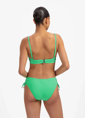Beachlife | Lace Up Bikini Bottom | Spring Green