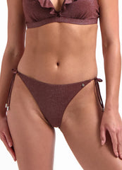 Beachlife | Side Tie Bikini Bottom | Raisin Glitter