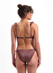 Beachlife | Side Tie Bikini Bottom | Raisin Glitter