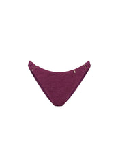 Beachlife | High Leg Bikini Bottom | Bright Plum