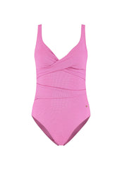 Beachlife | Wrap Swimsuit | Pink Shimmer