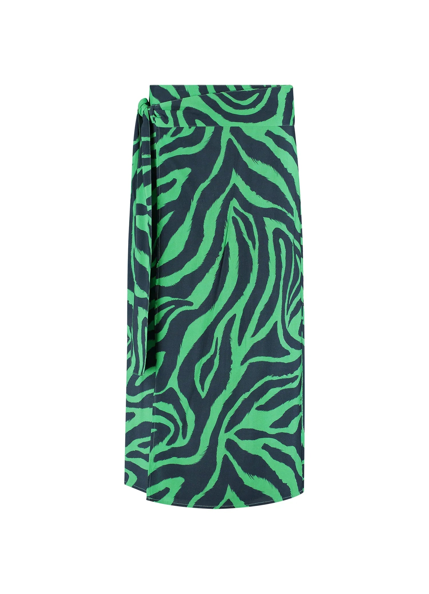 Beachlife | Wrap Skirt | Green Tiger